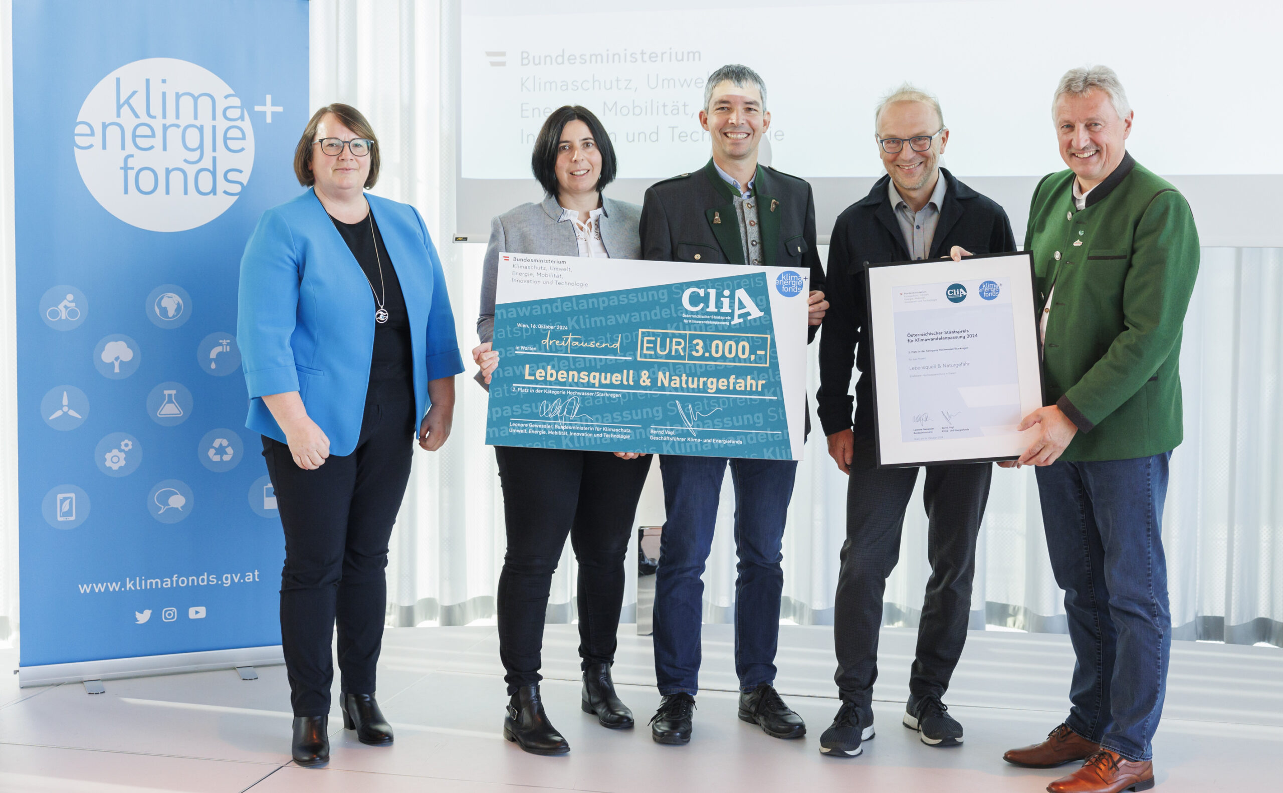 CliA - Staatspreisverleihung